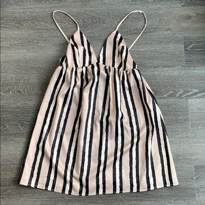 Neutral Stripe Dress